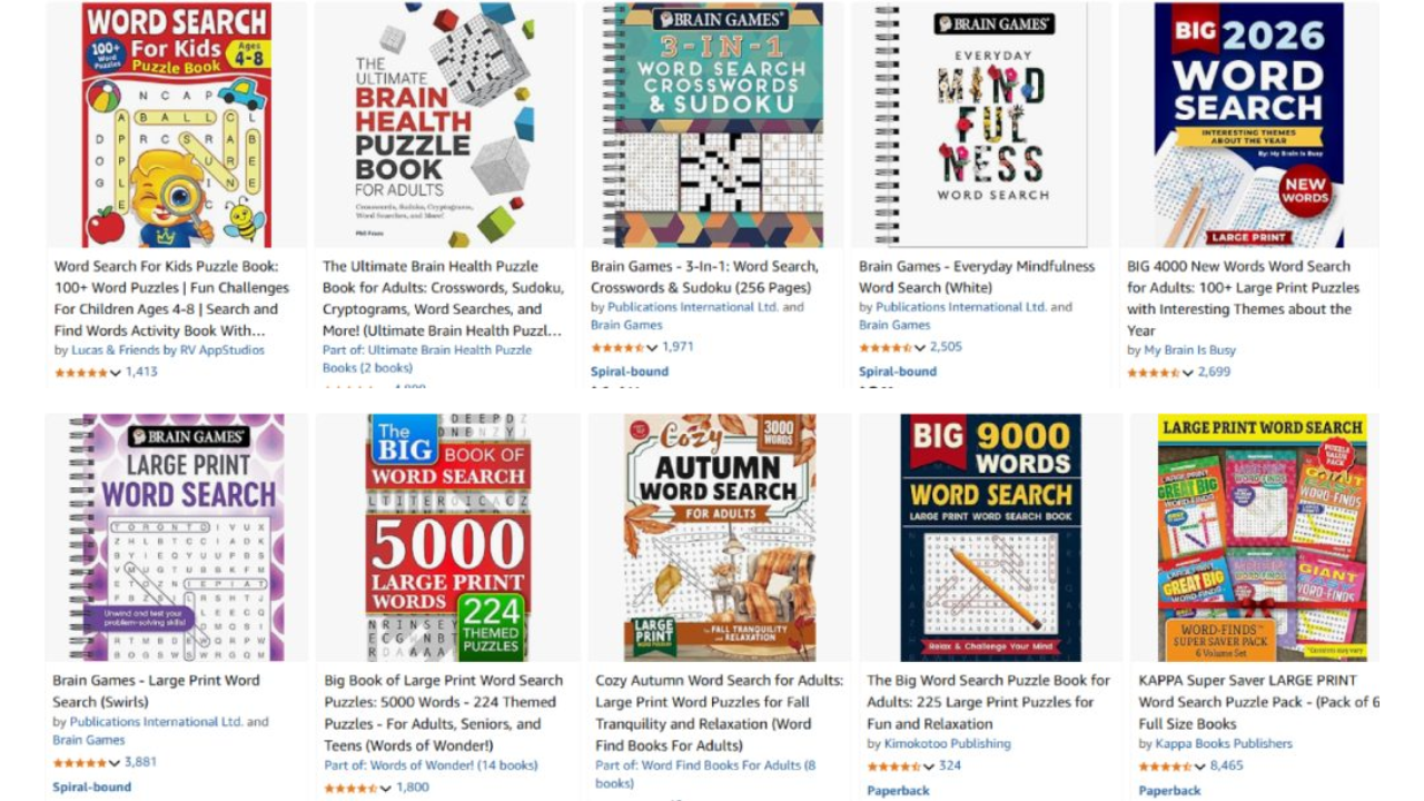 WordsearchKDP Review