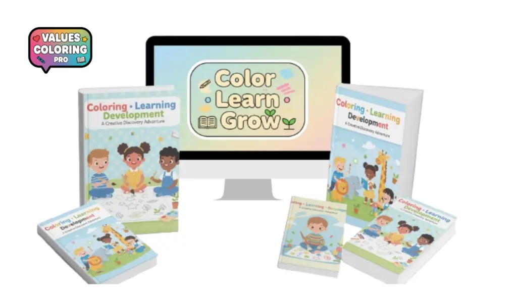 Values-Based Coloring Story Prompts