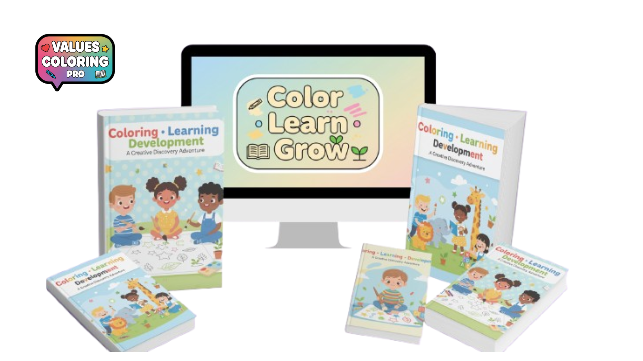 Values-Based Coloring Story Prompts