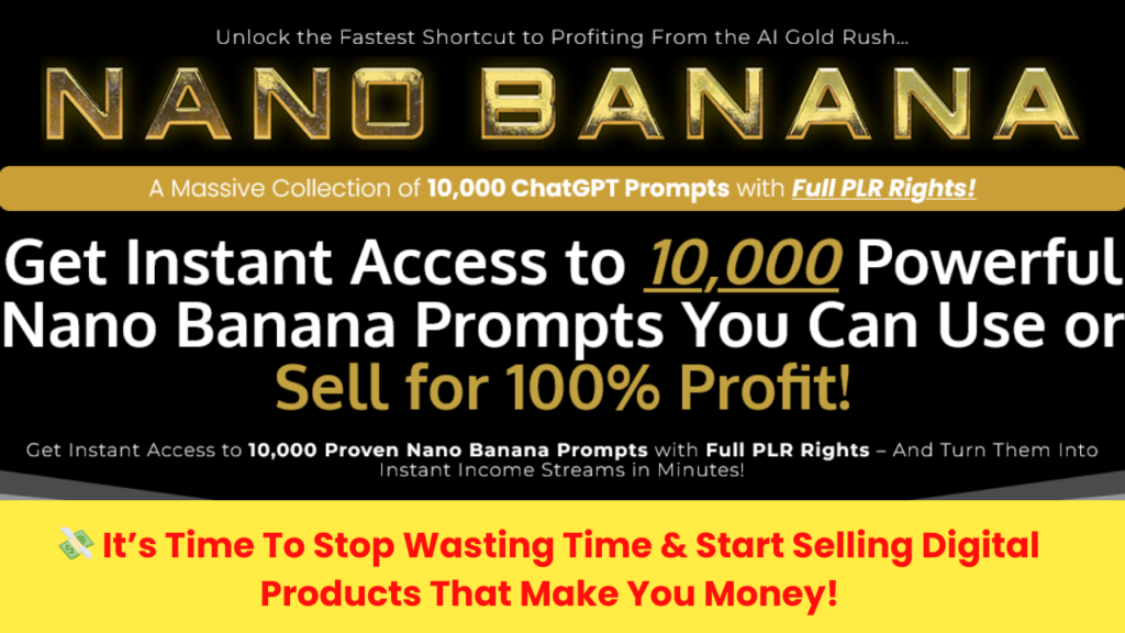 Nano Banana Prompts PLR Review