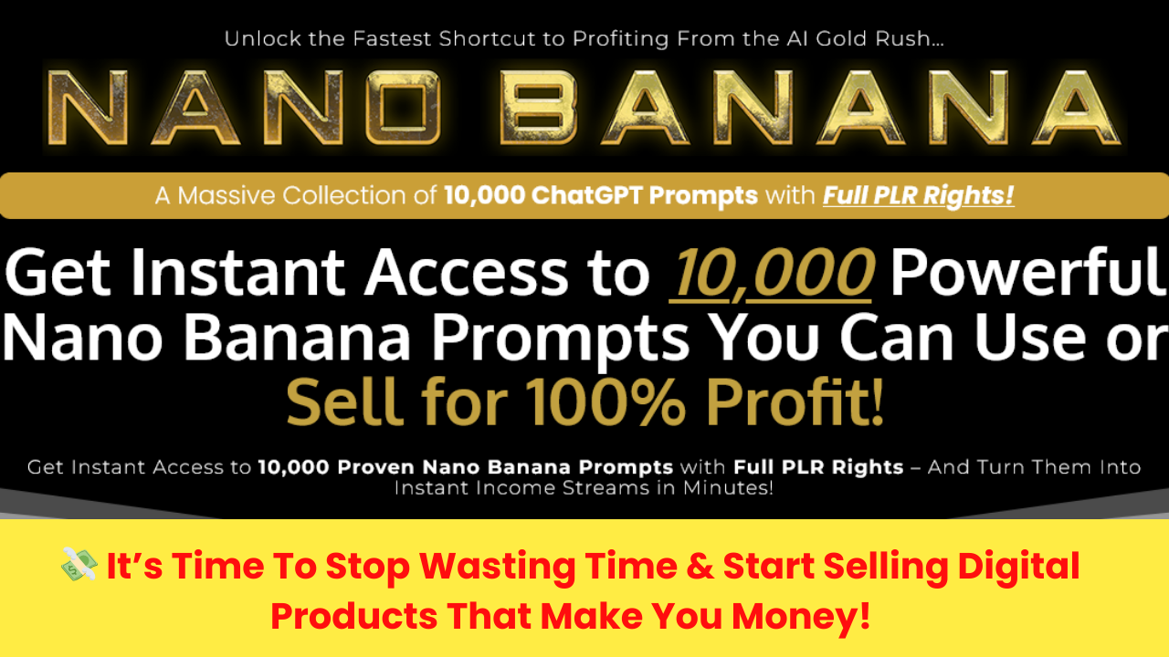 Nano Banana Prompts PLR Review