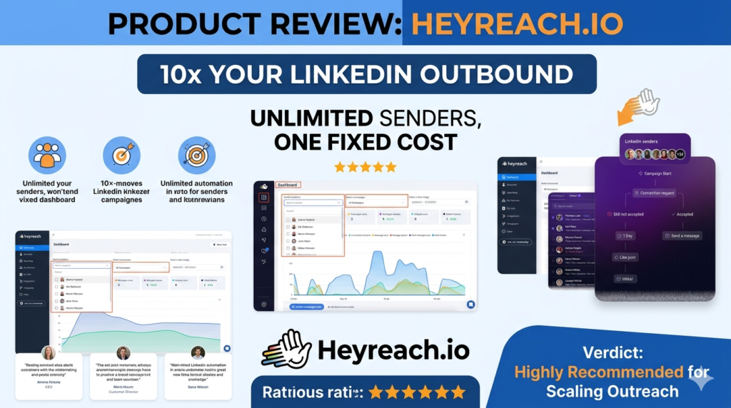 HeyReach.io Review 2026