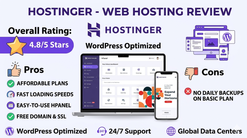 Hostinger Web Hosting Review